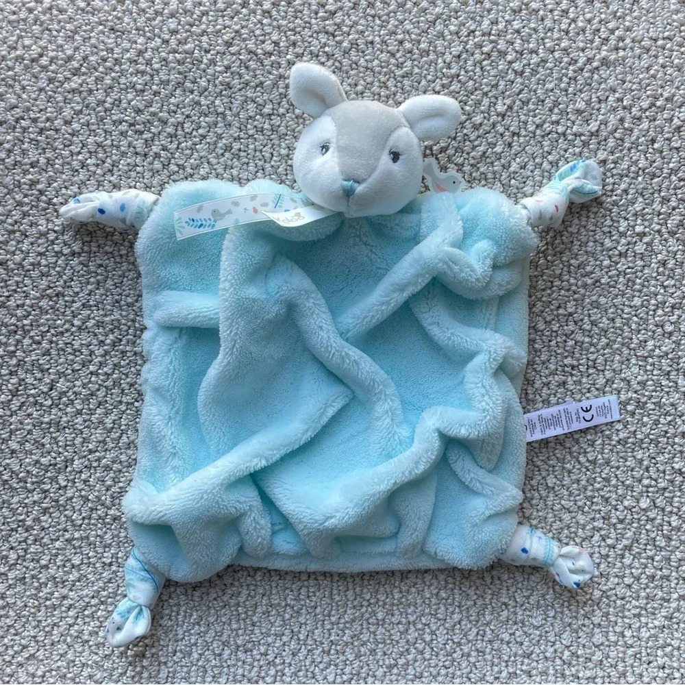 Kaloo Blue Bunny Lovey Blanket Newborn Baby